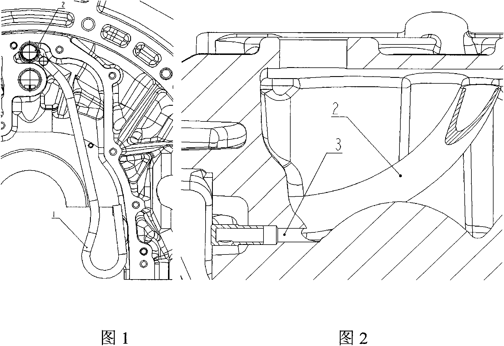 Composite oil-gas separation device