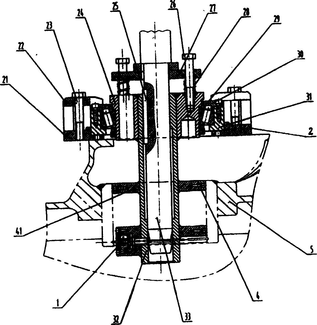 Radial drilling machine capable of conducting boring processing