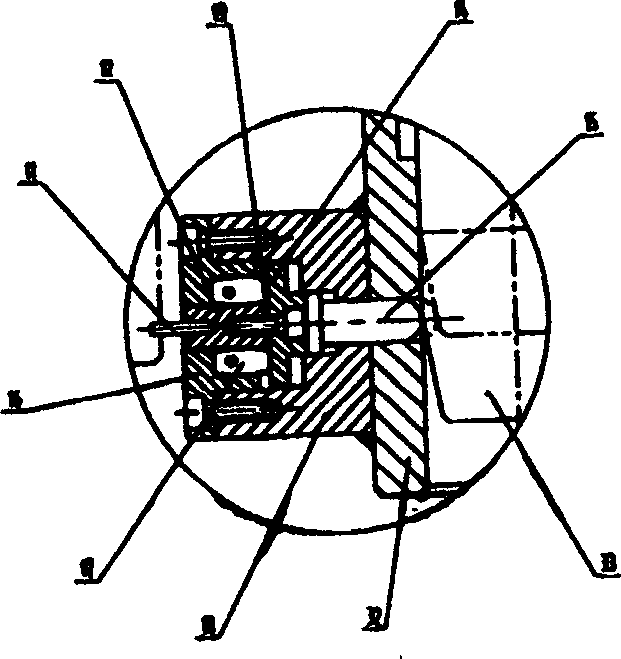 Radial drilling machine capable of conducting boring processing