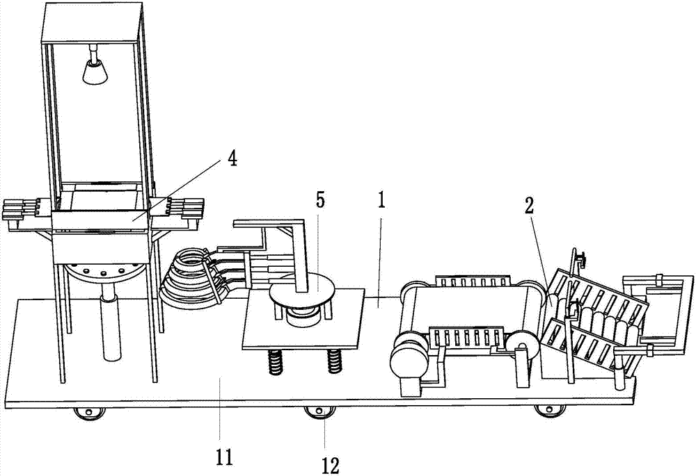 Dedicated automatic separating-placing machine for traffic cones for road traffic construction site facility protection