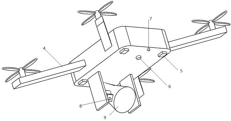 Intelligent sunshine simulation system based on unmanned aerial vehicle