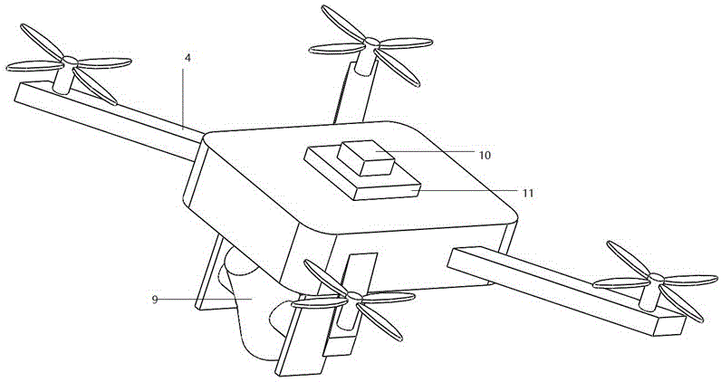 Intelligent sunshine simulation system based on unmanned aerial vehicle