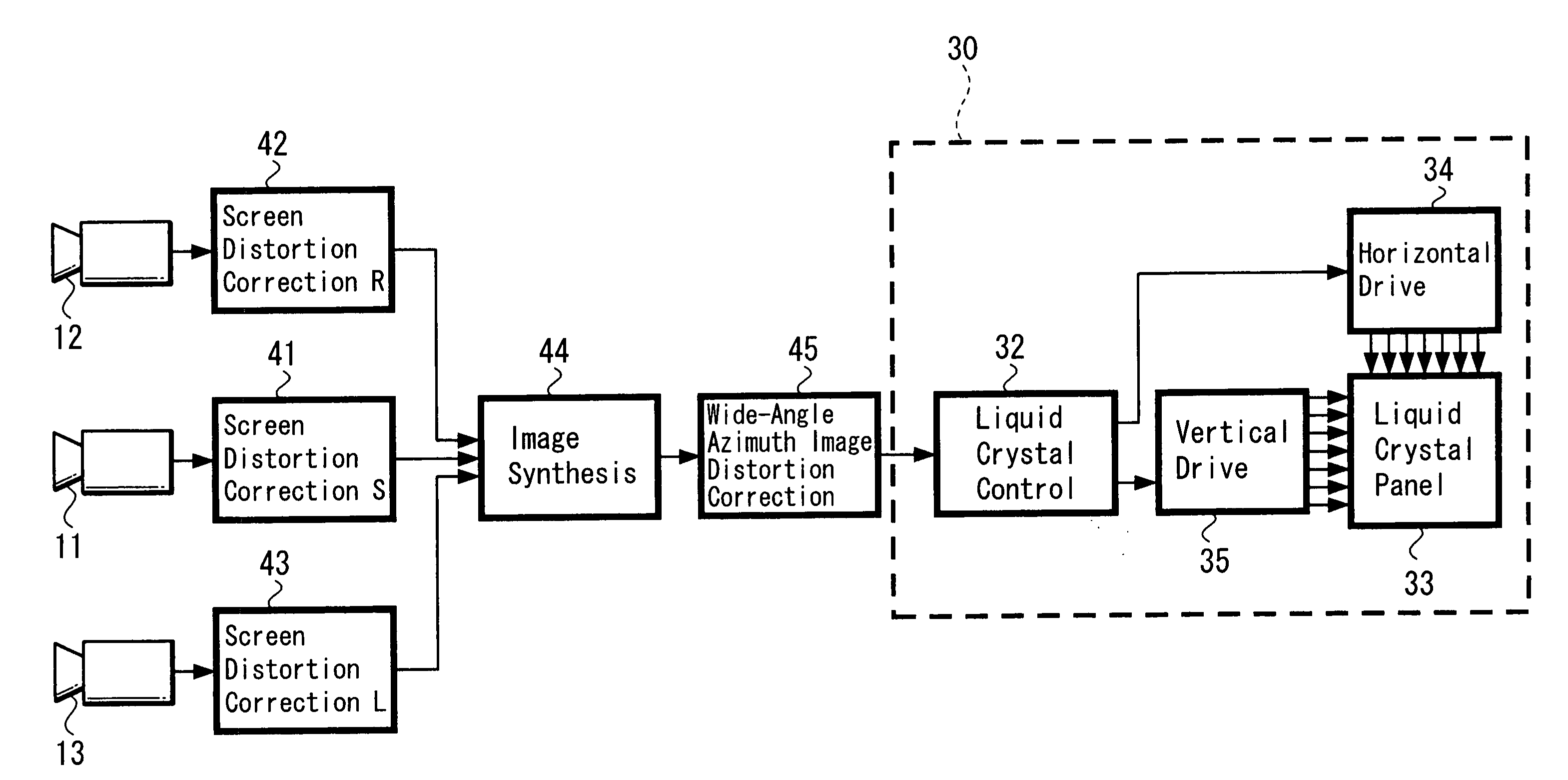 Image display apparatus for mounting on vehicle