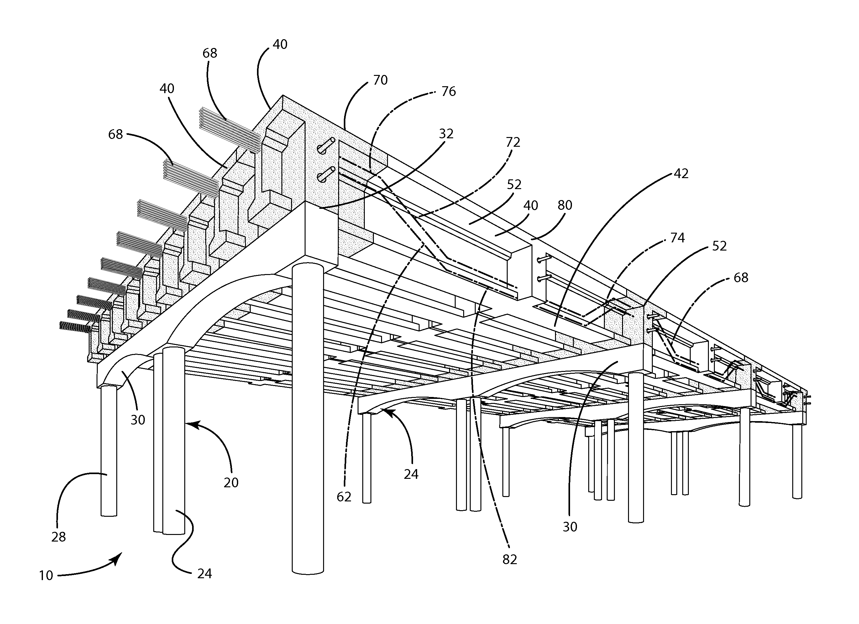 Continuous CFRP Decked Bulb T Beam Bridges For Accelerated Bridge Construction