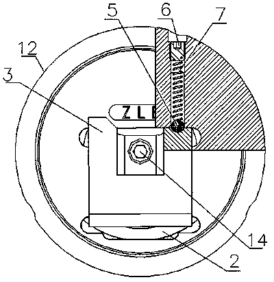 Safety chuck device allowing wound and unwound roll materials to be conveniently stored, clamped and taken out