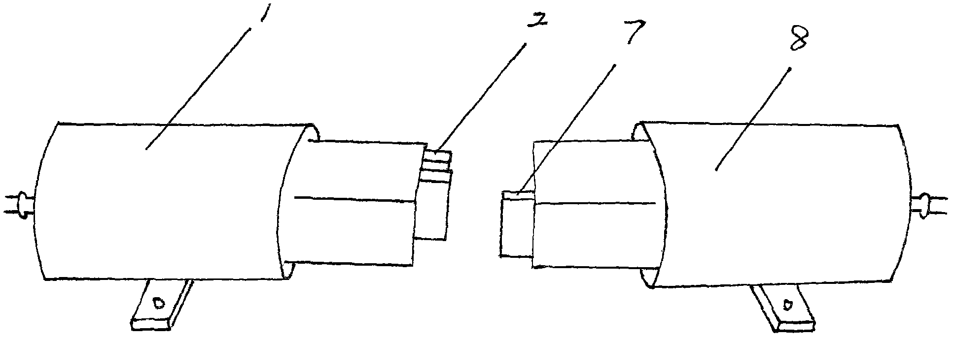 Transistor trapezoidal molding machine