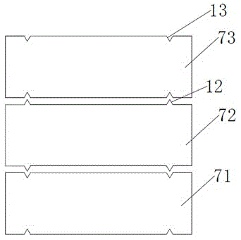 An online double-layer composite plastic blown film and its manufacturing method