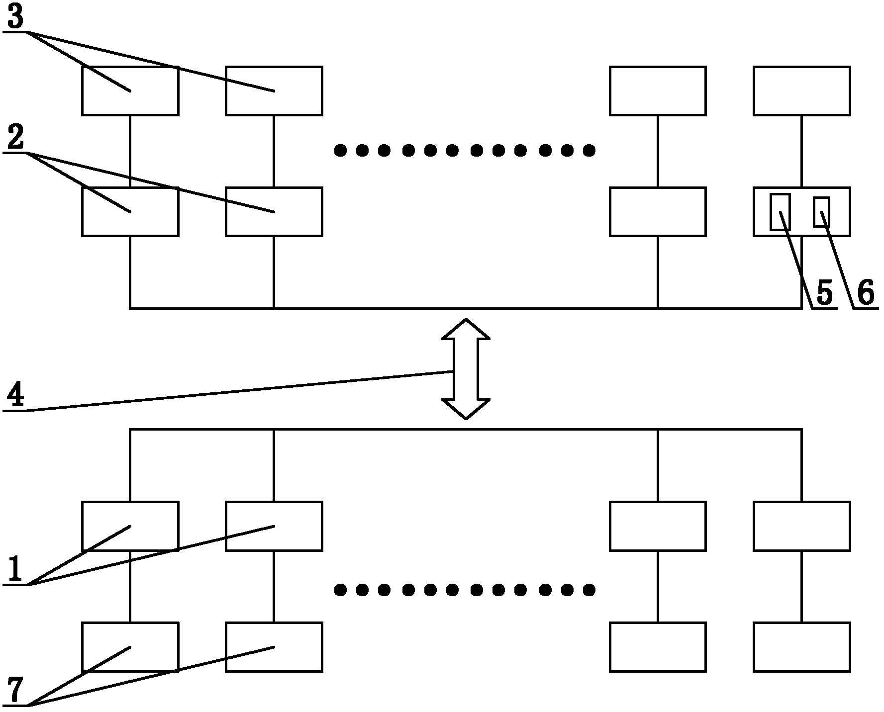 Multi-window multi-card sharing card reading system and operation method thereof