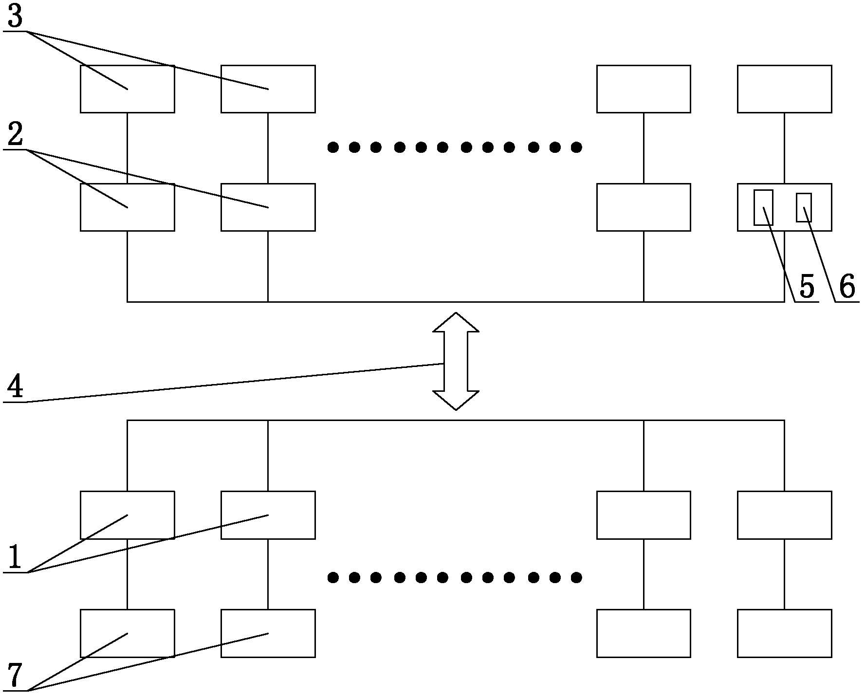 Multi-window multi-card sharing card reading system and operation method thereof