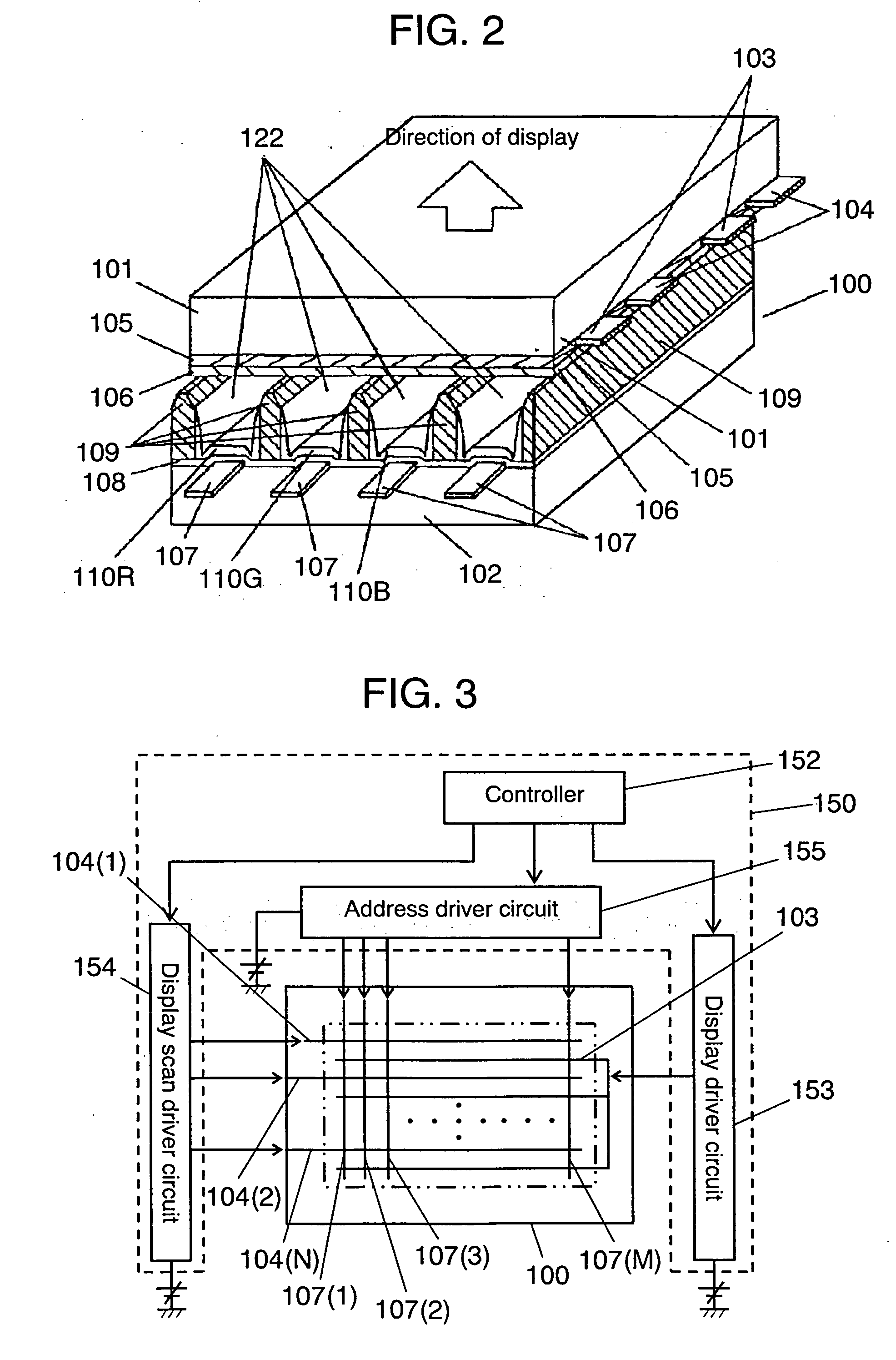 Plasma display and method for producing phosphor used therein