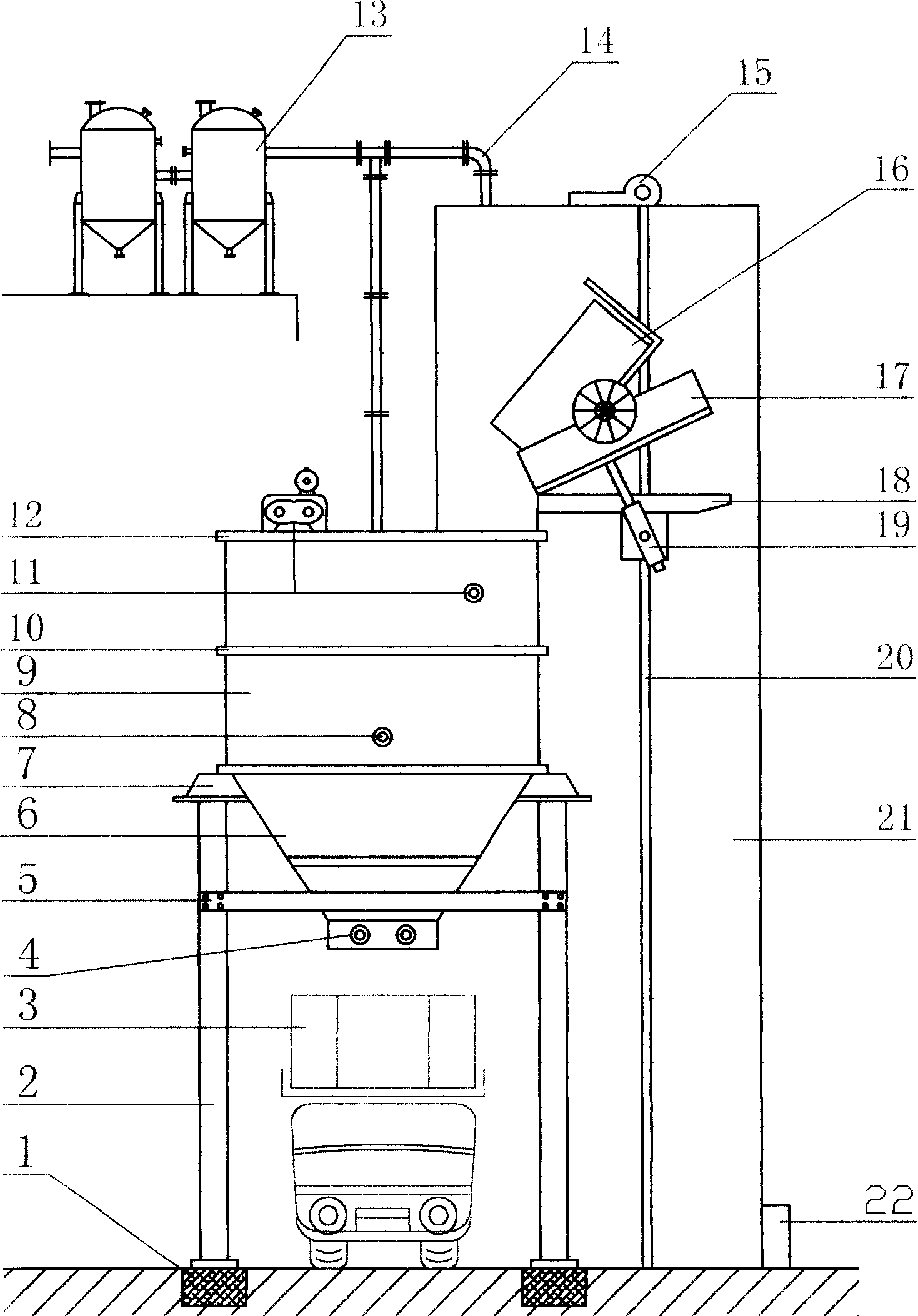 Pollution free refuse transfer station