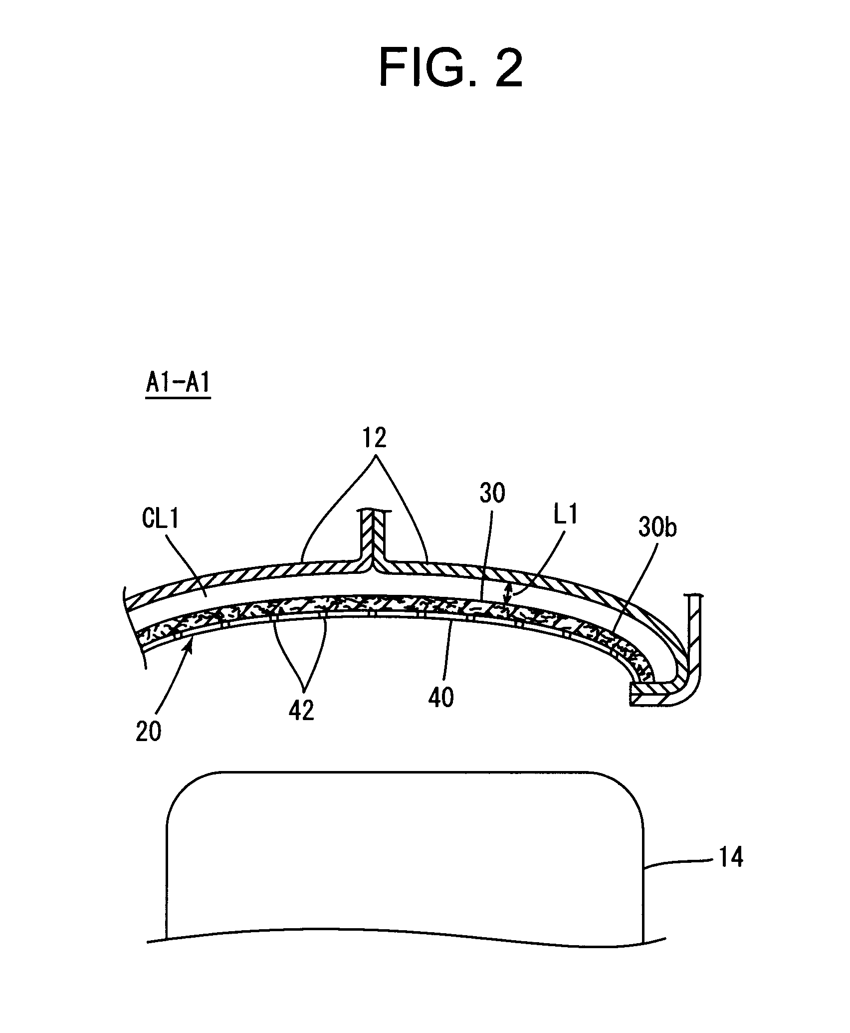 Fender liner and process for producing the same