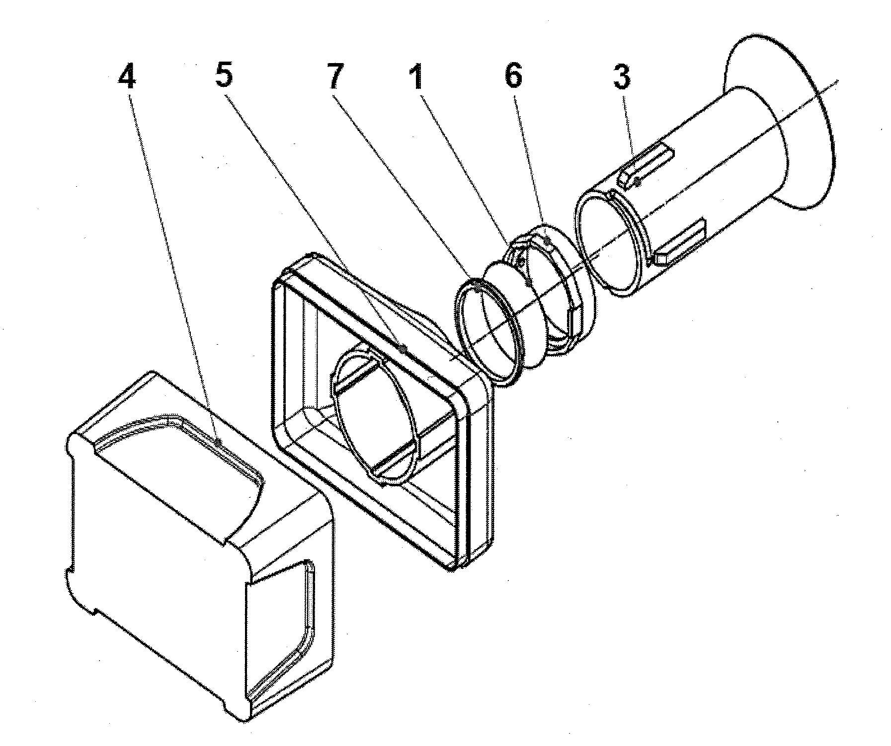 Method for separation of sporadic cells from body fluids, and apparatus for carrying out said method