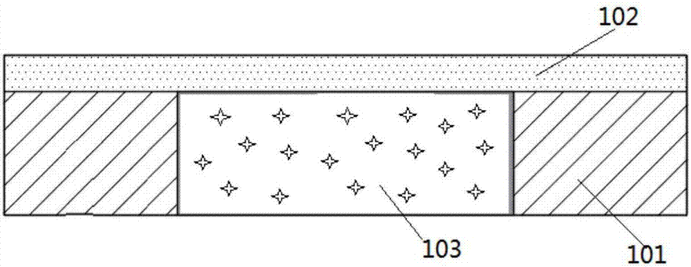 Single-sided light-emitting CSP light source and manufacturing method thereof