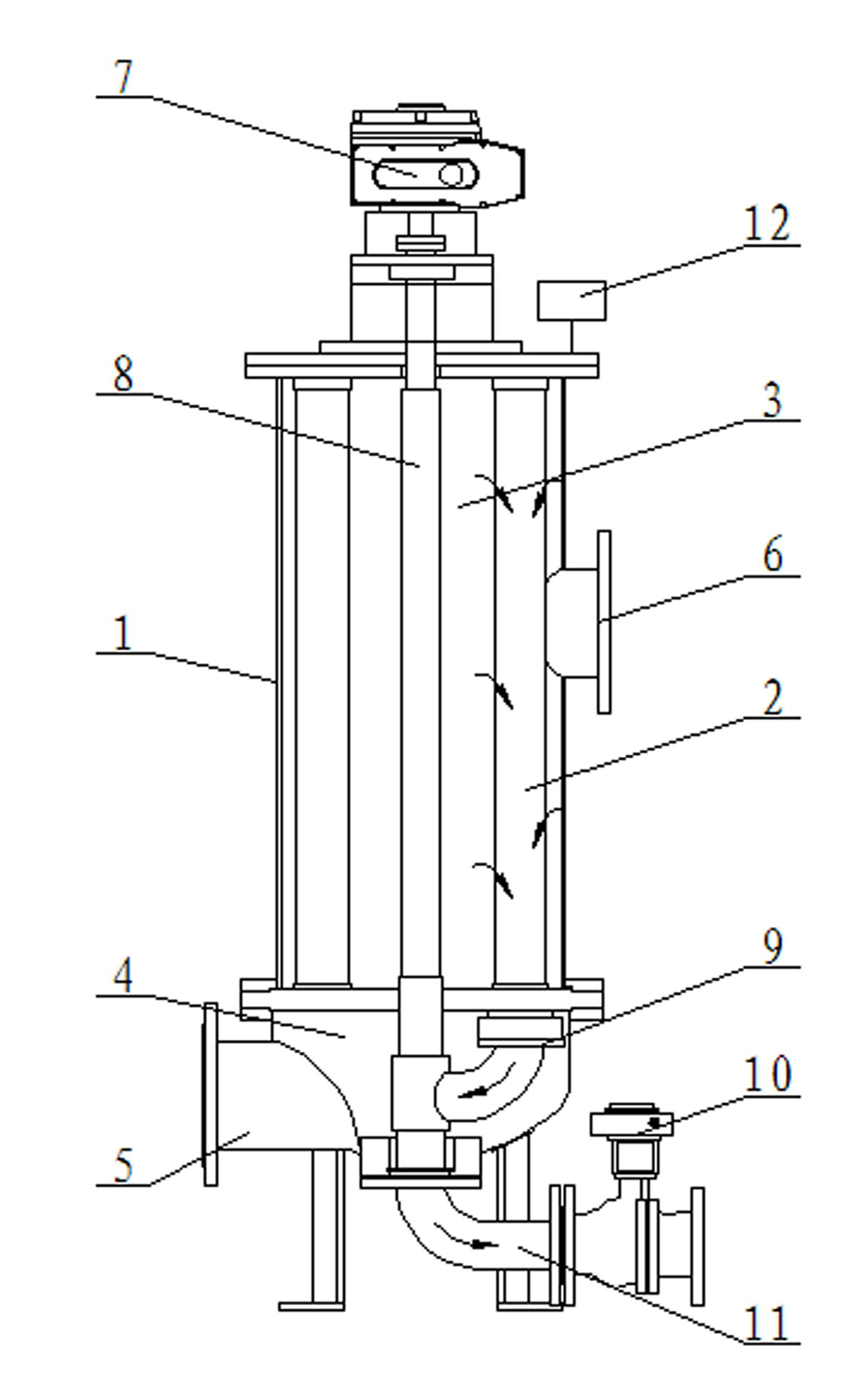 Self-cleaning mechanical filter