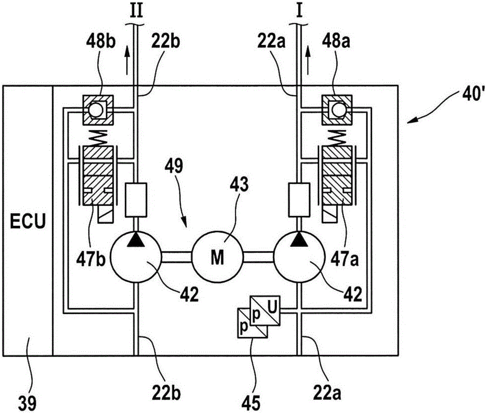 Brake system for a motor vehicle and method for operating the brake system