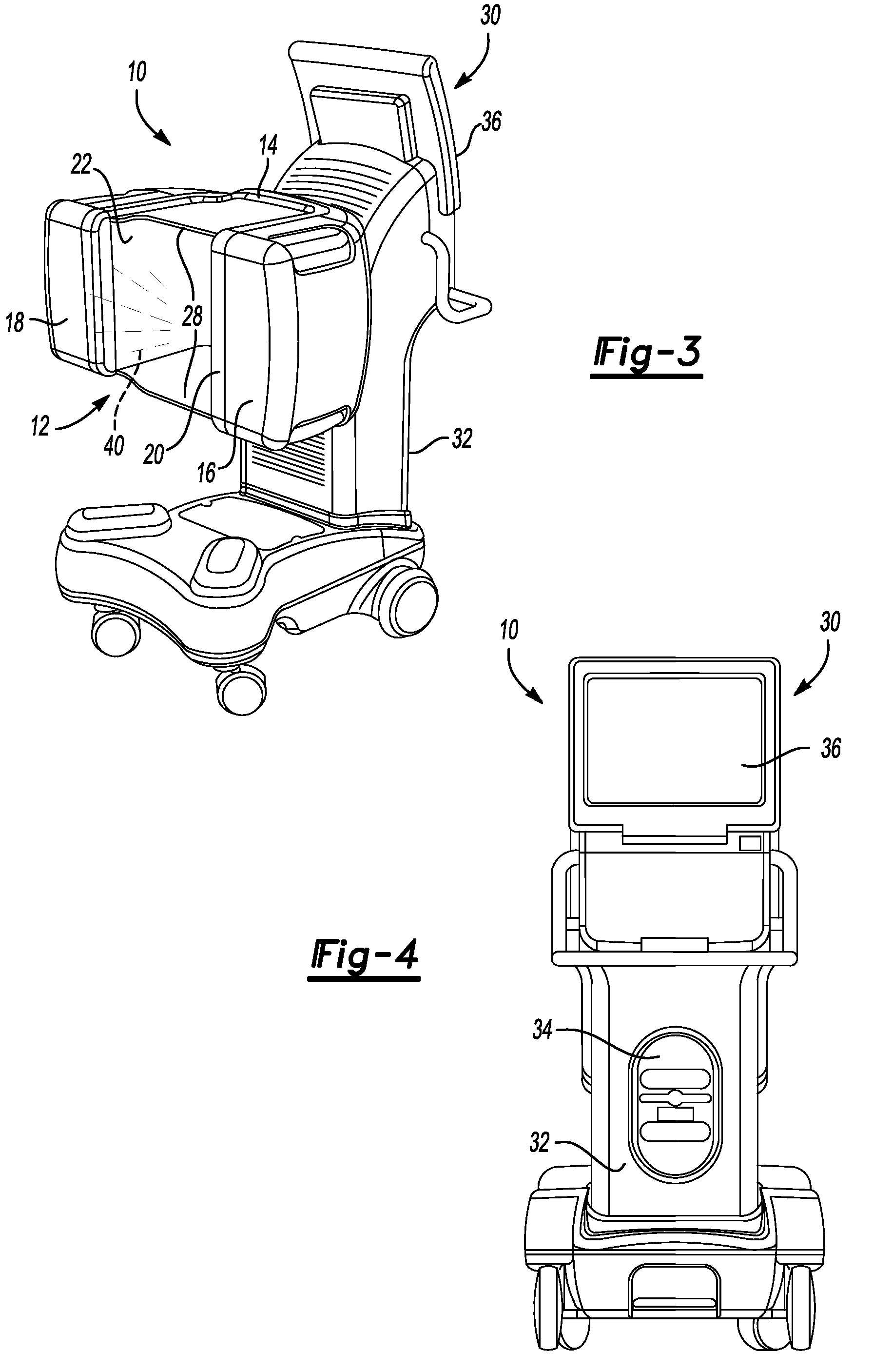 Self-shielded CT scanner