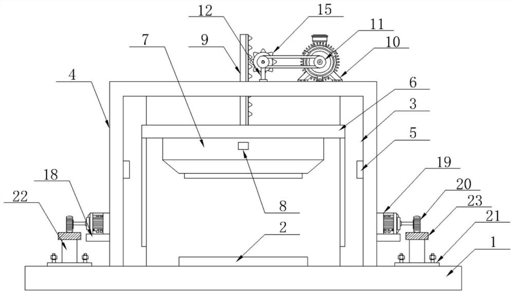 Powder laying device with convenient replacement function for 3D printer