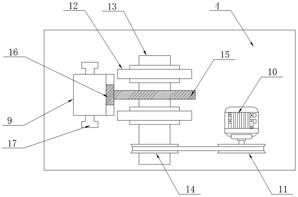 Powder laying device with convenient replacement function for 3D printer