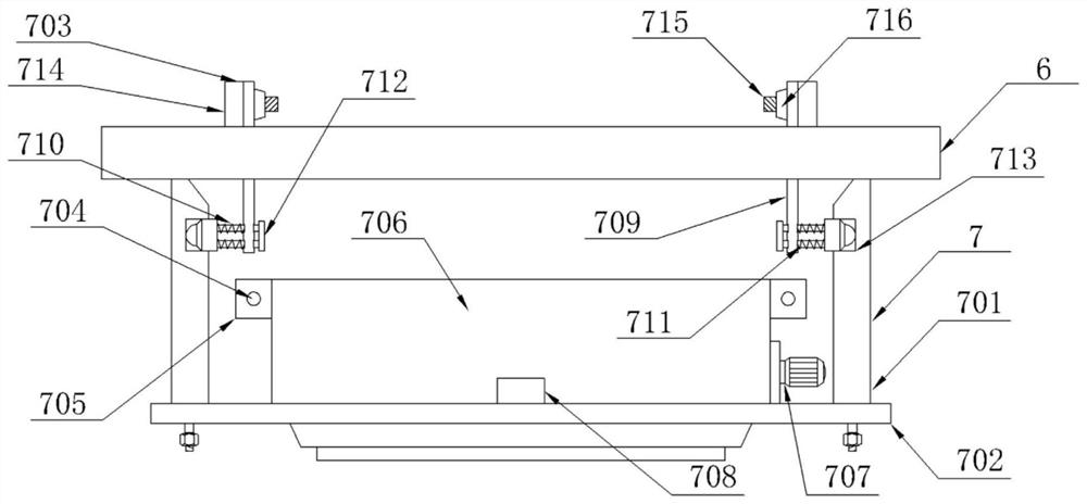 Powder laying device with convenient replacement function for 3D printer