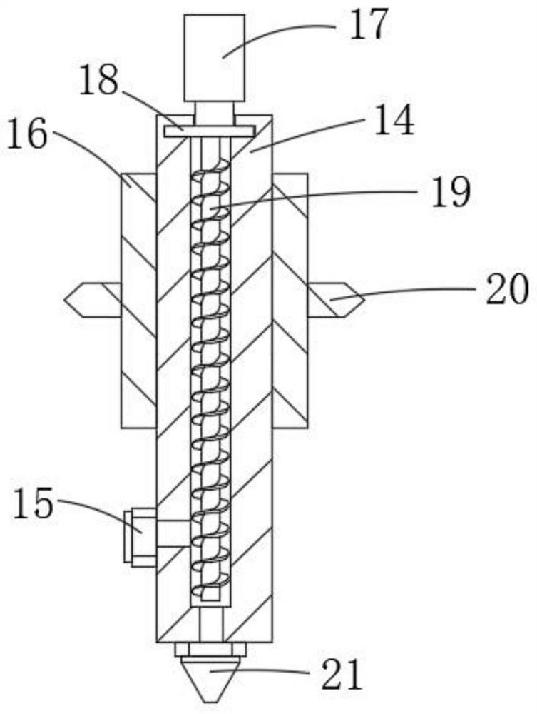 Printing nozzle convenient to replace for 3D printer