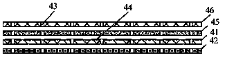 A wearing device with multi-module communication transmission based on electric power maintenance work