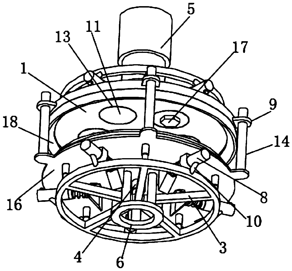 One-die multi-purpose small stamping die