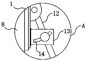 Cable winter deicing and defrosting device