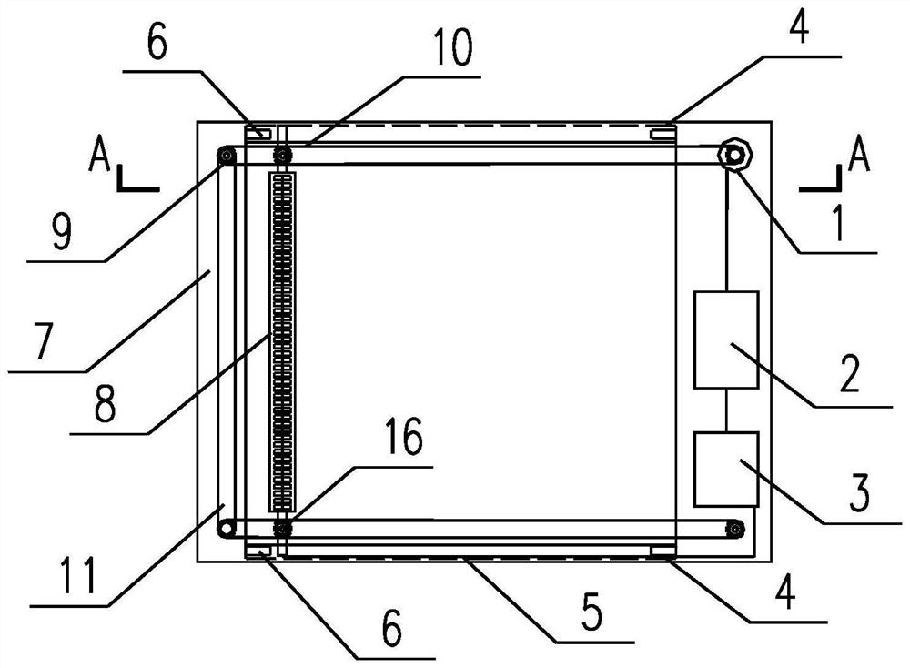 Device and method for measuring roughness of laminated surface of precast concrete member