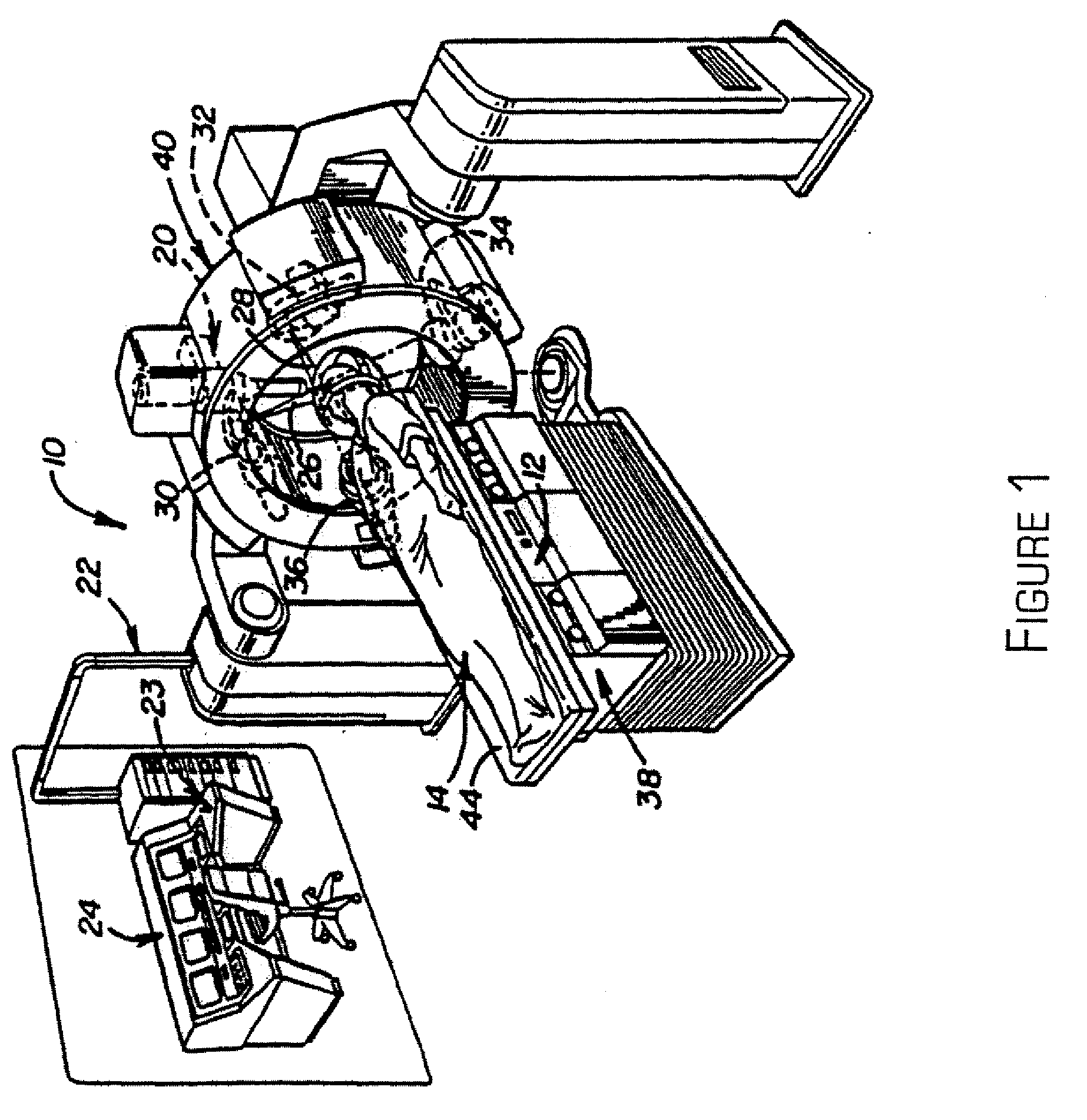 Frameless radiosurgery treatment system and method