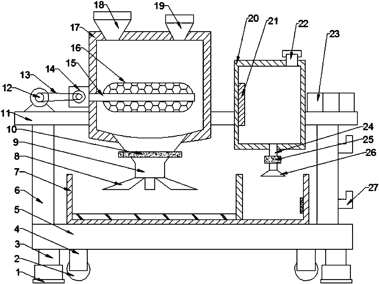 Automatic poultry feeding device