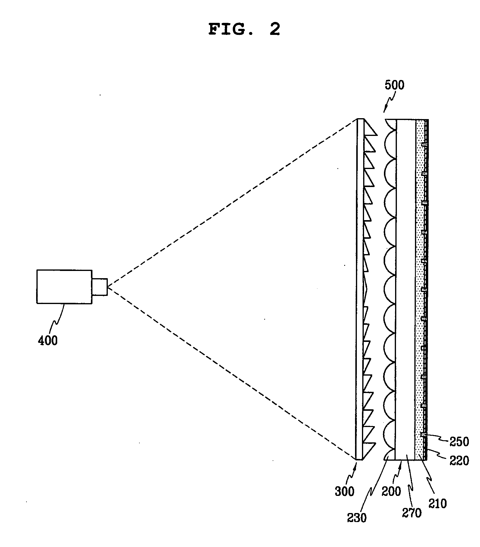 Lenticular sheet and transmission type screen using the same