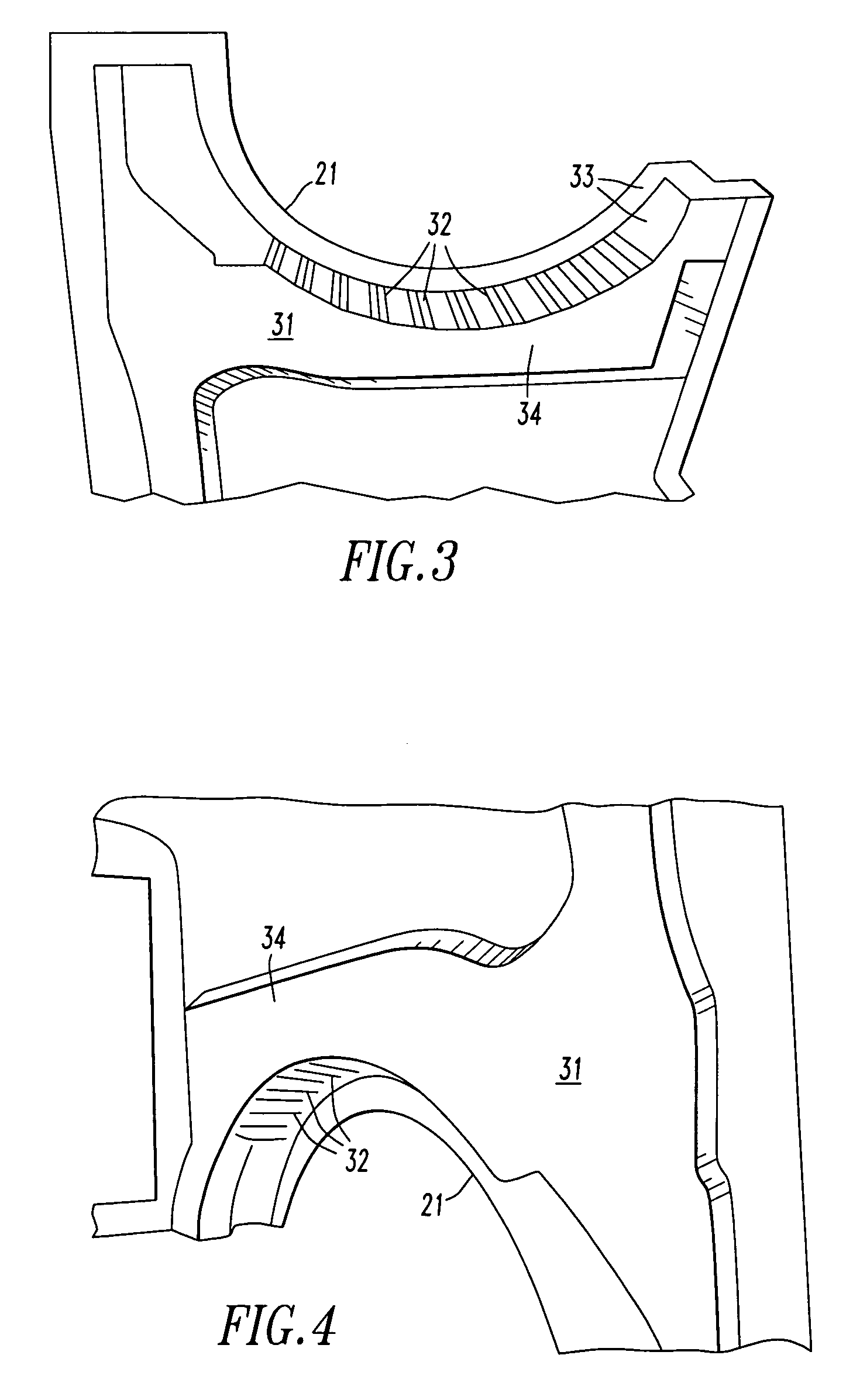 Fiberglass body with reinforcing member