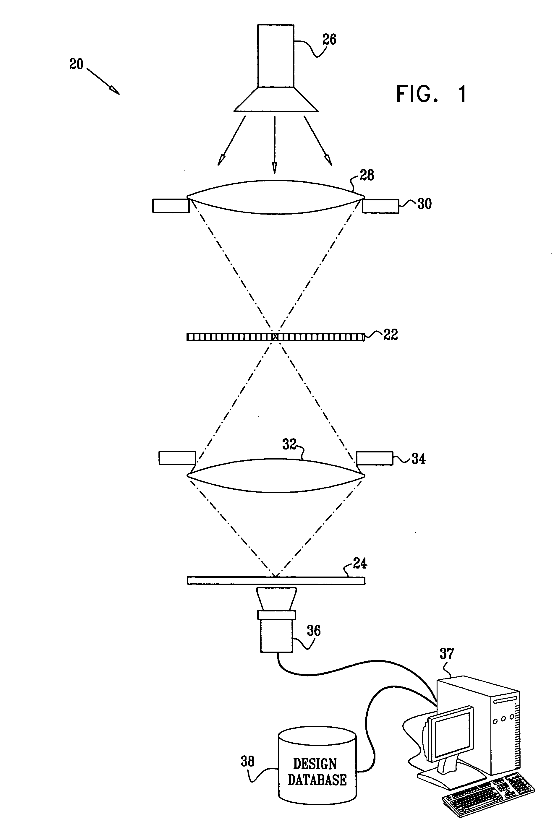 Simulation of aerial images