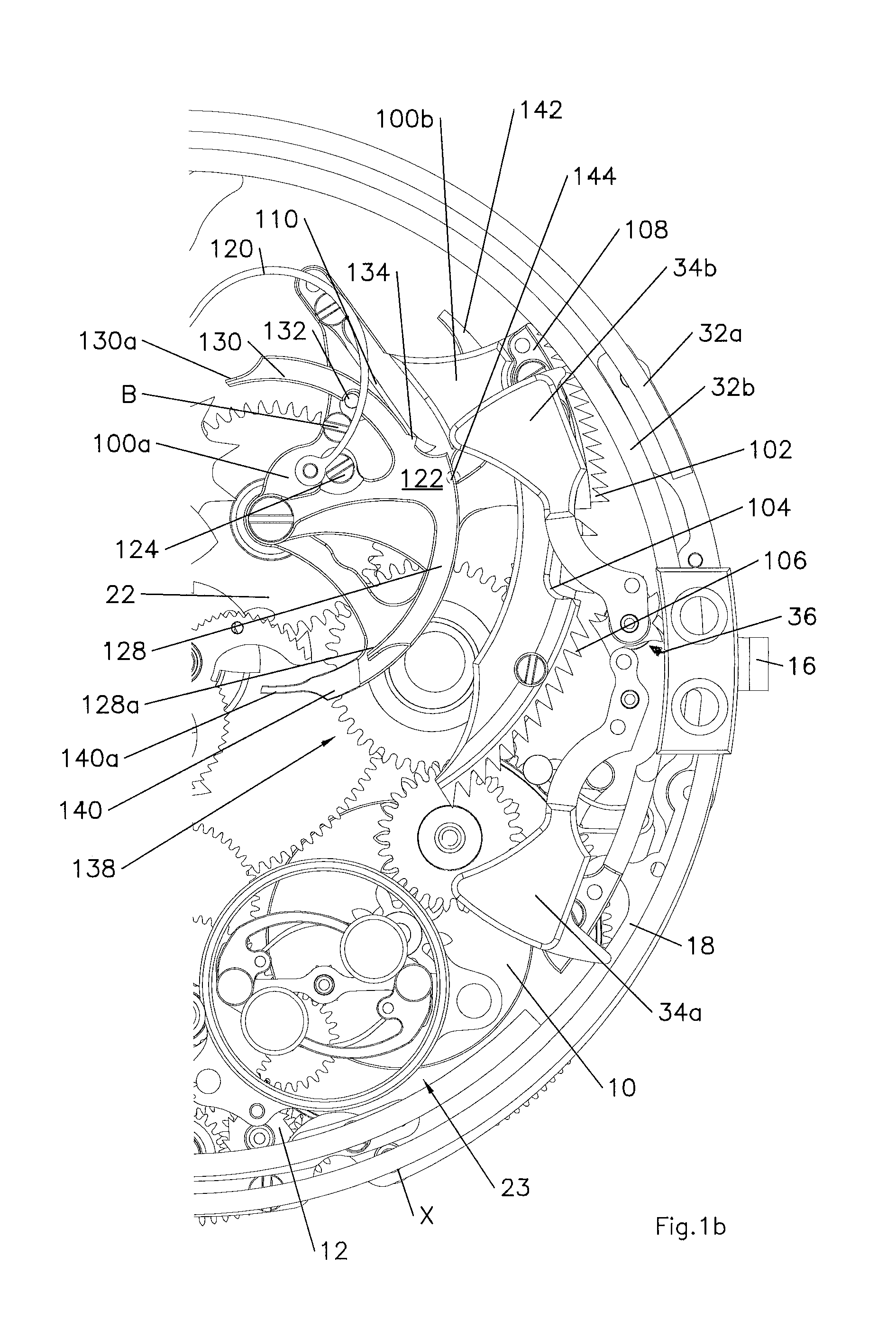 Timepiece Comprising a Minute Repeater Mechanism