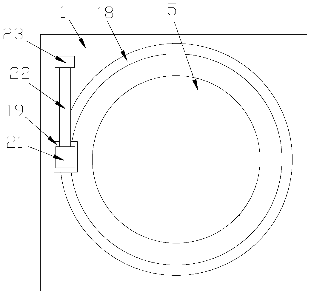 Outdoor distribution box structure