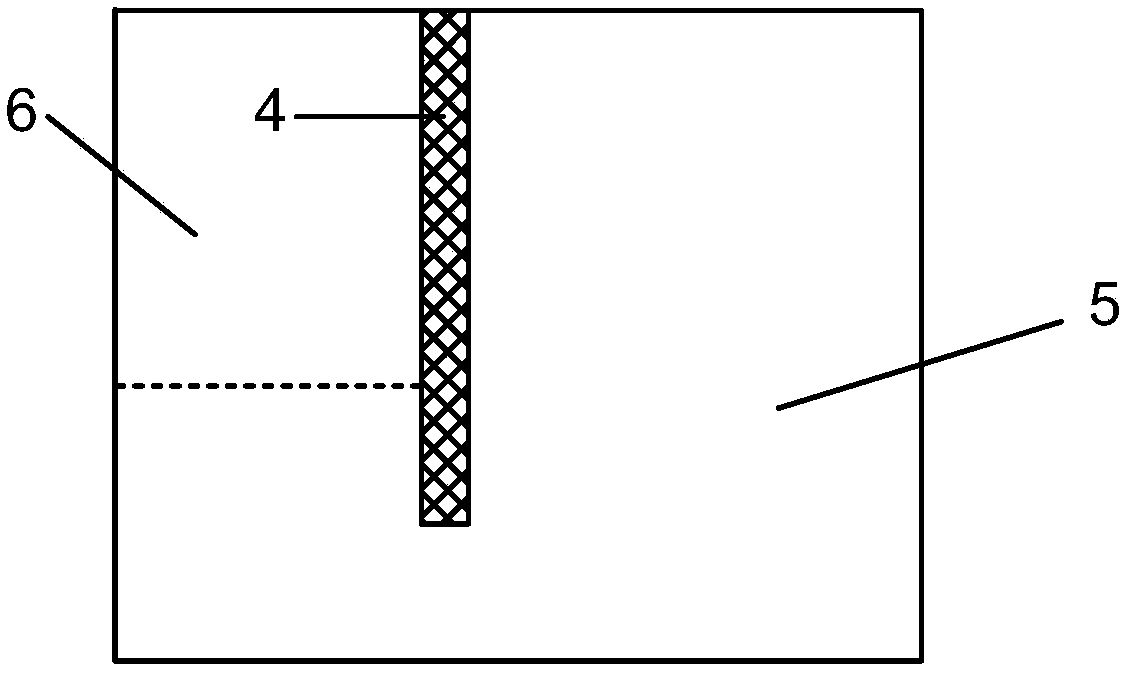 Device and method for controlling influence of foundation pit excavation through active type isolation piles