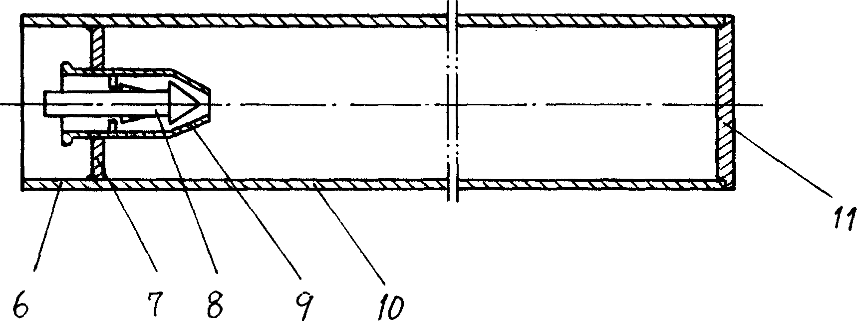 Reinforced concrete roof laying technology and dedicated vacuum tube