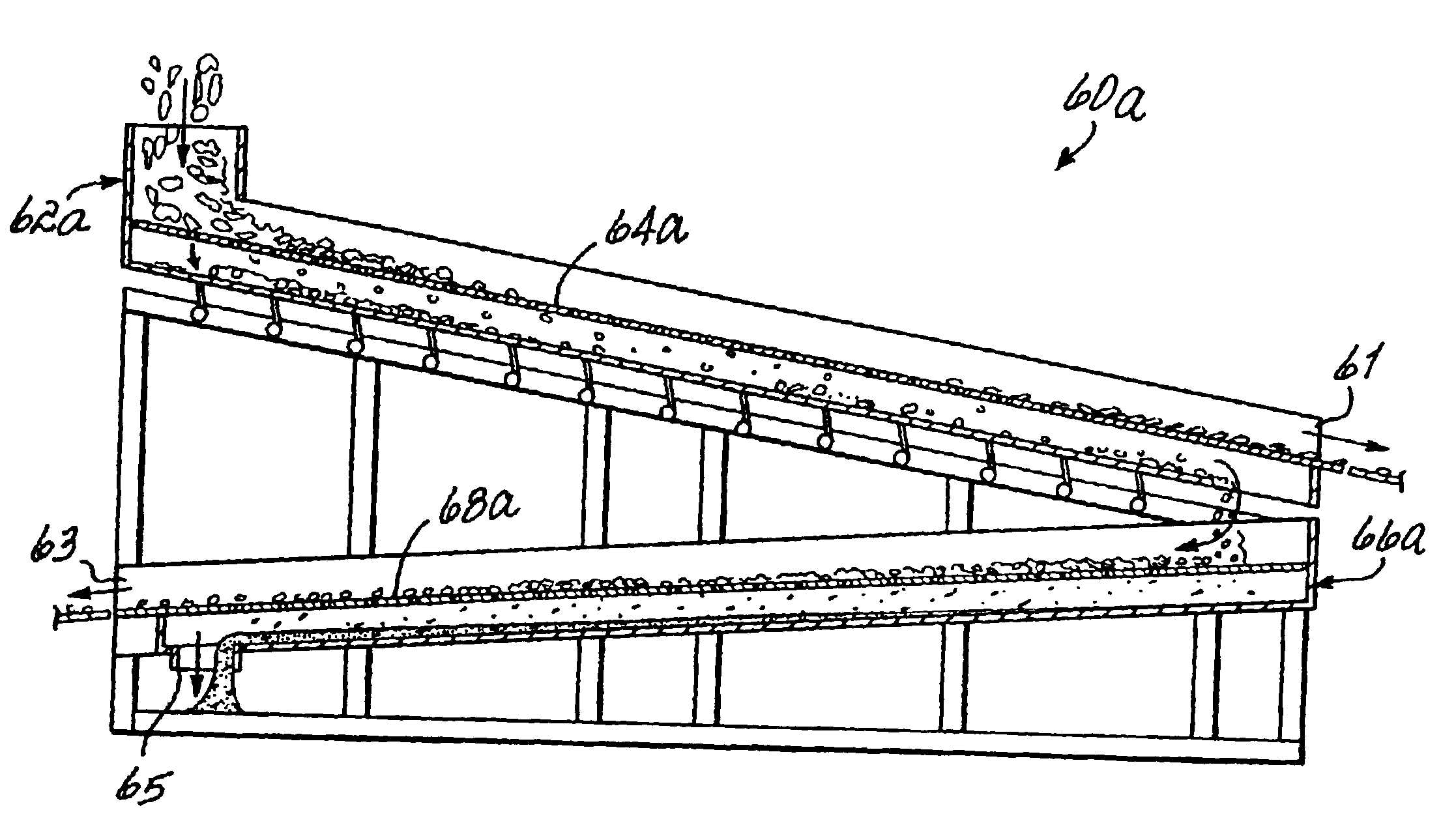 Apparatus and method for dry beneficiation of coal