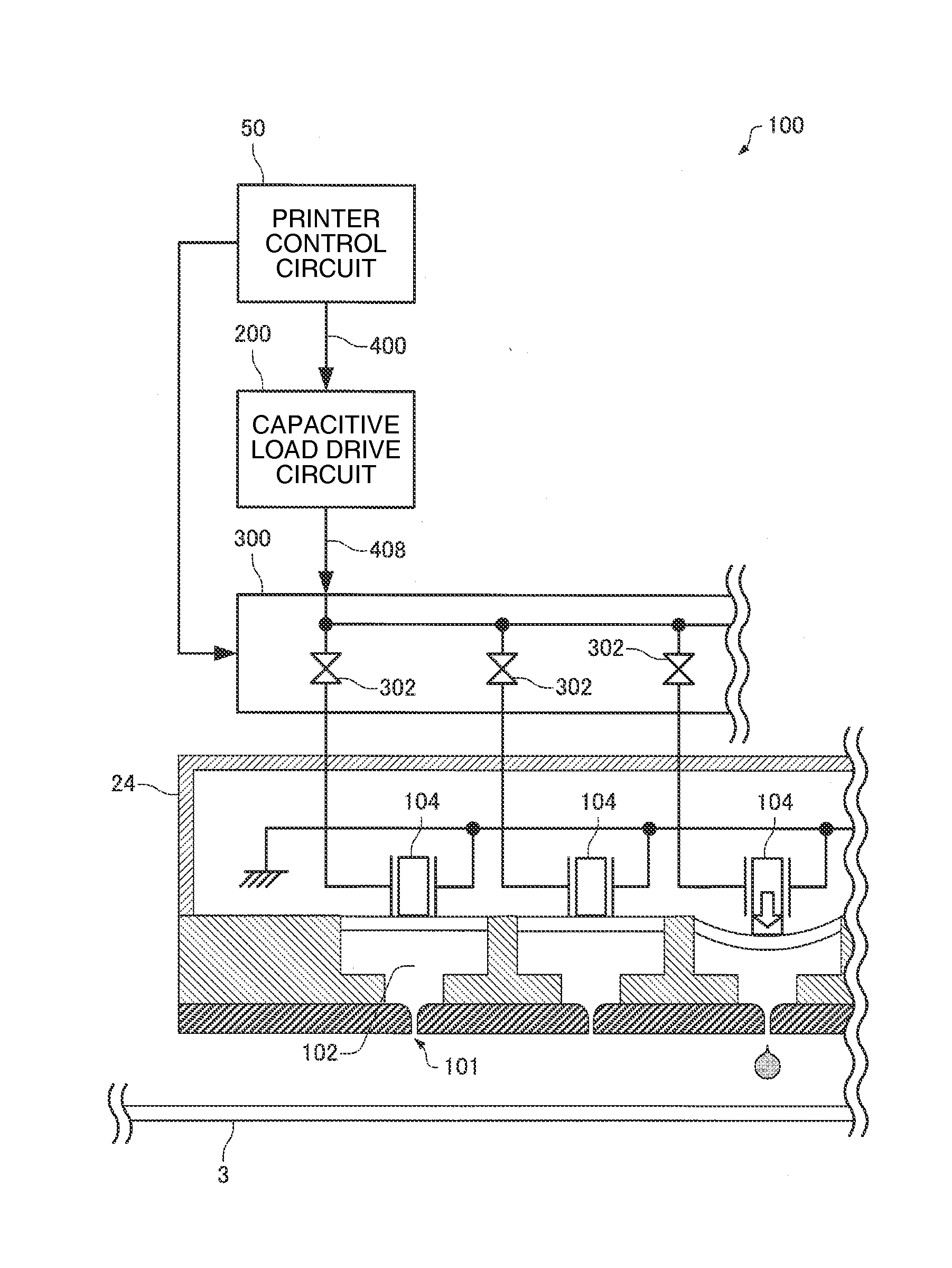 Liquid ejection device and printing device