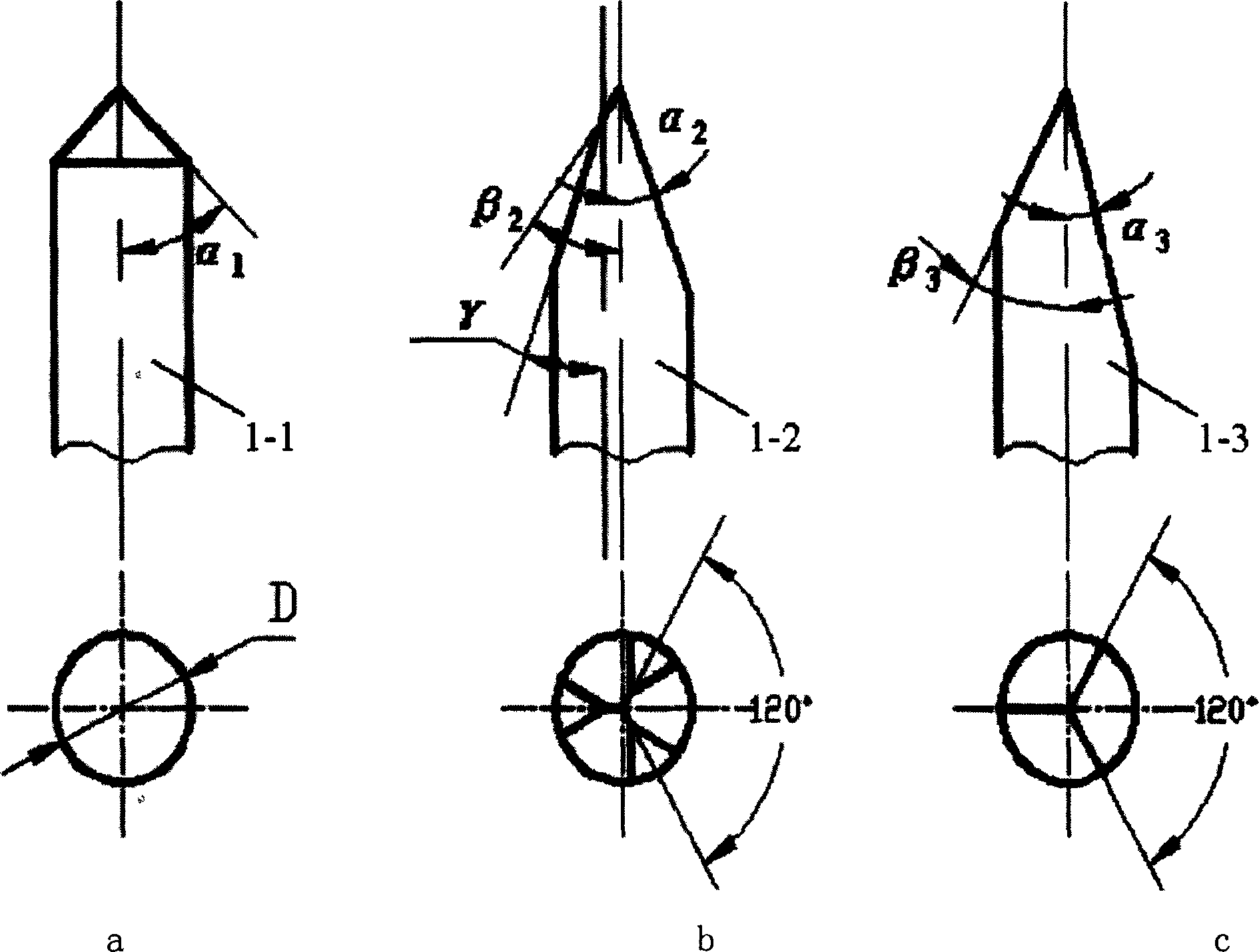 Composite processing technology of fine injection type hole