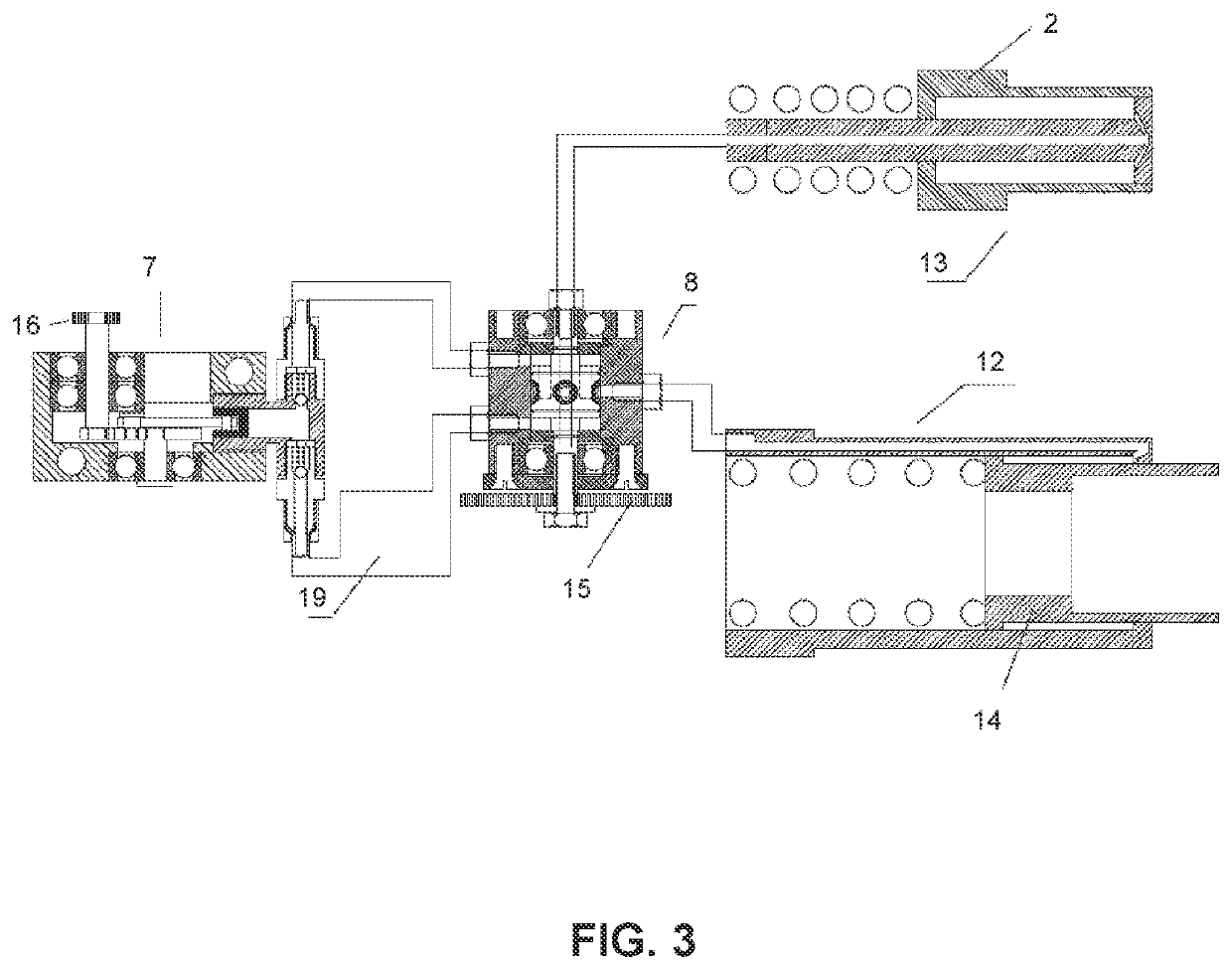 System for the reversible transformation of a reciprocating motion in a rotary motion