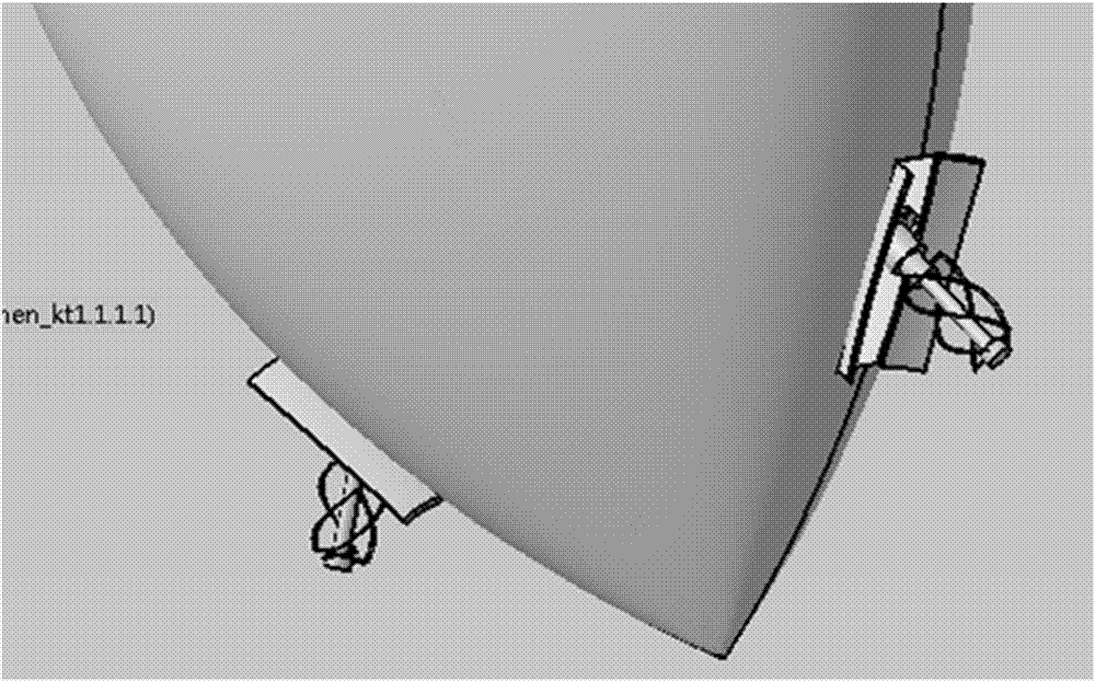 Integrated configuration design method for satellite