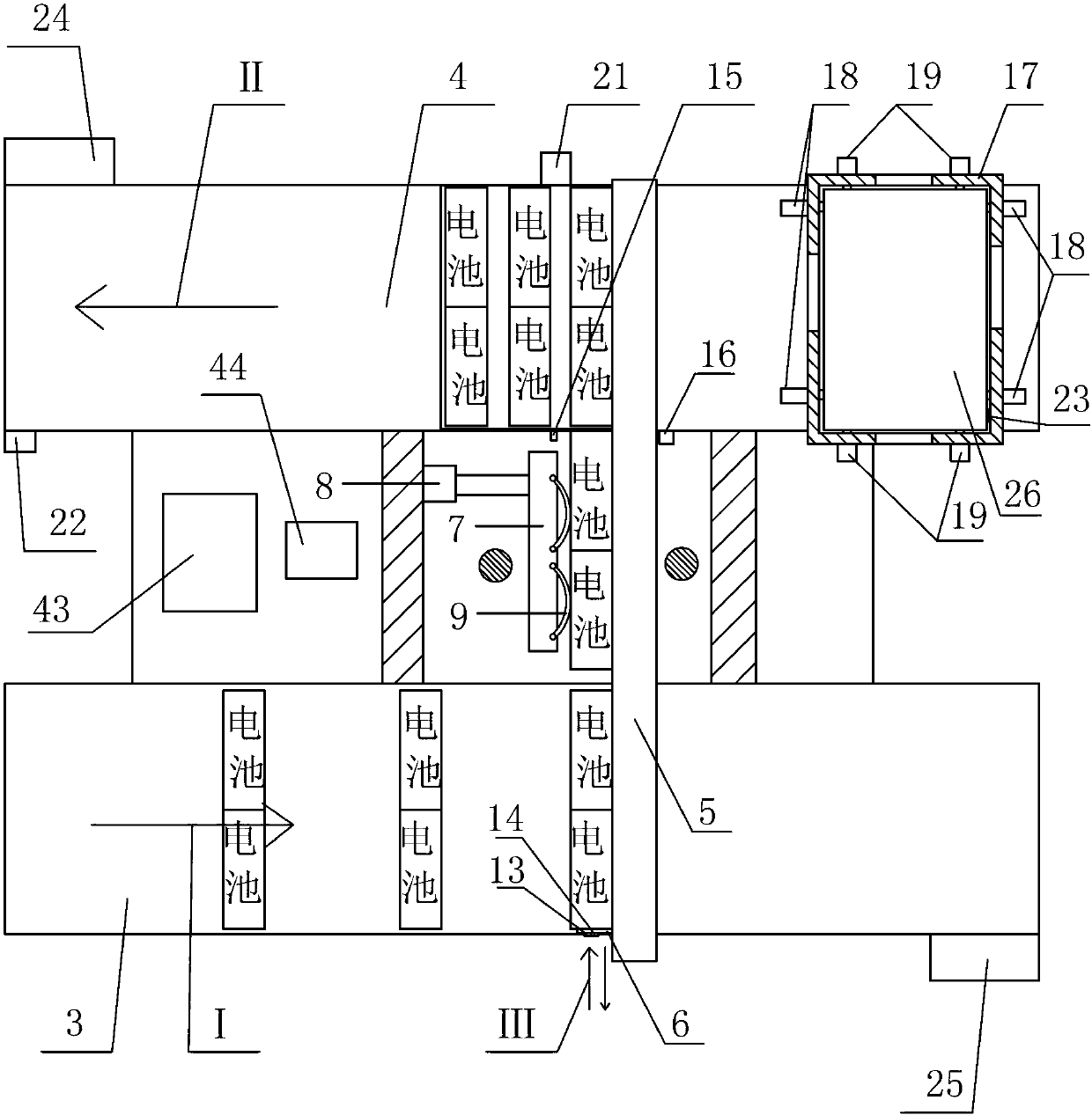 Improved acid adding machine