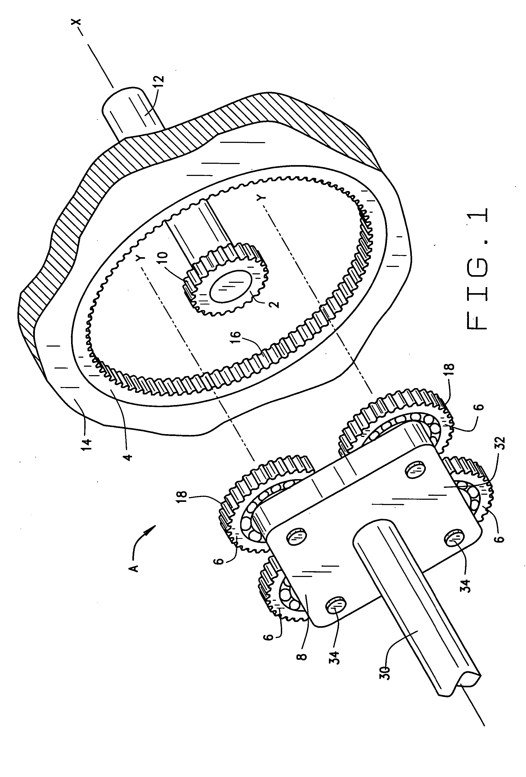 Epicyclic gear system