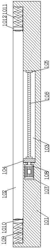 Conveying mechanism of square metal material plates