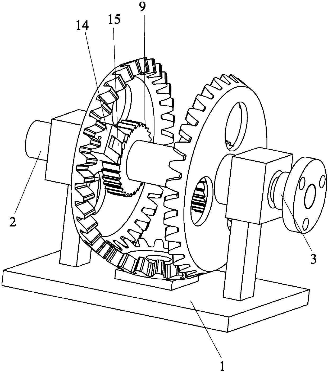 Fool-proof driving device for mechanical design