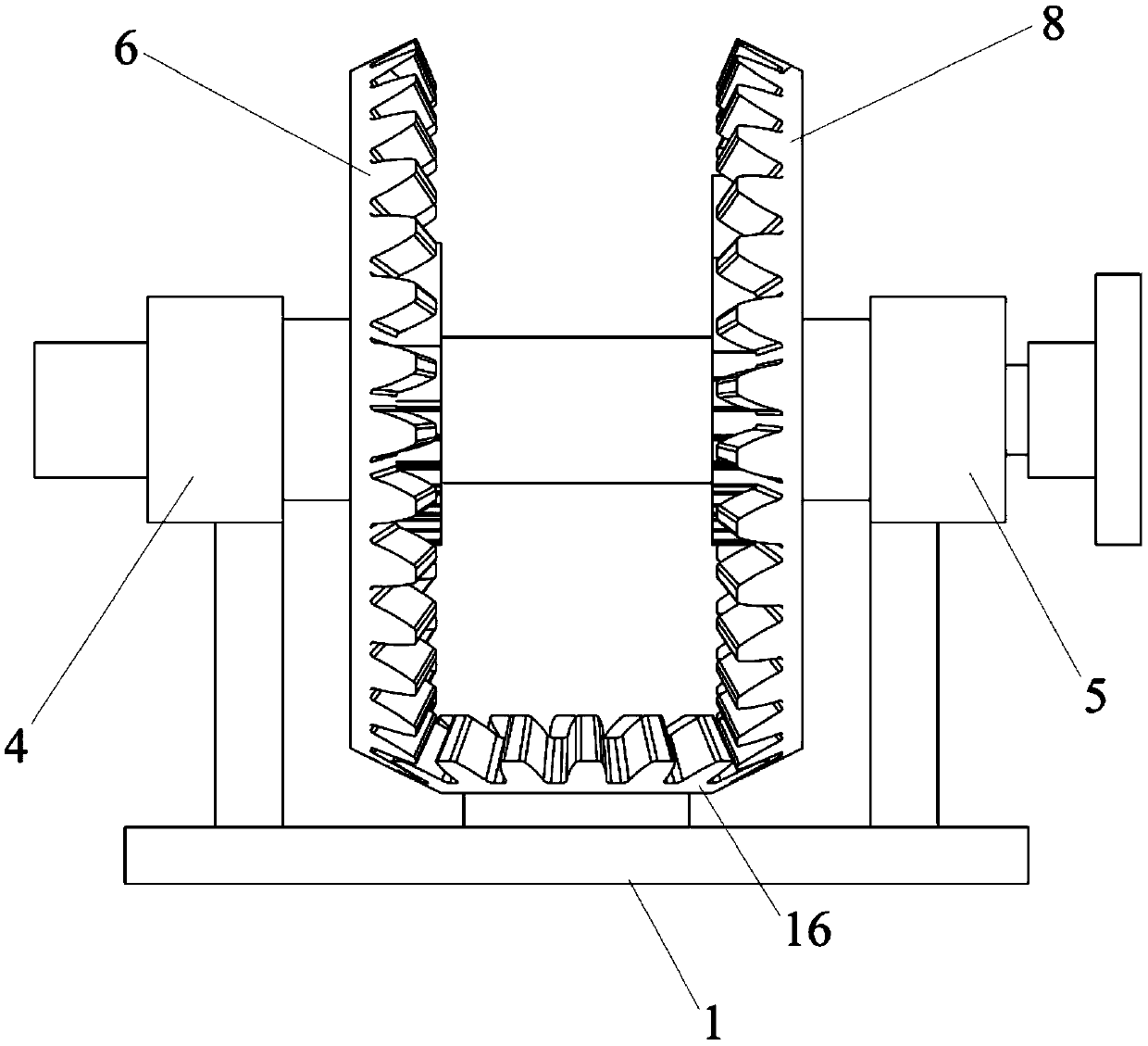 Fool-proof driving device for mechanical design