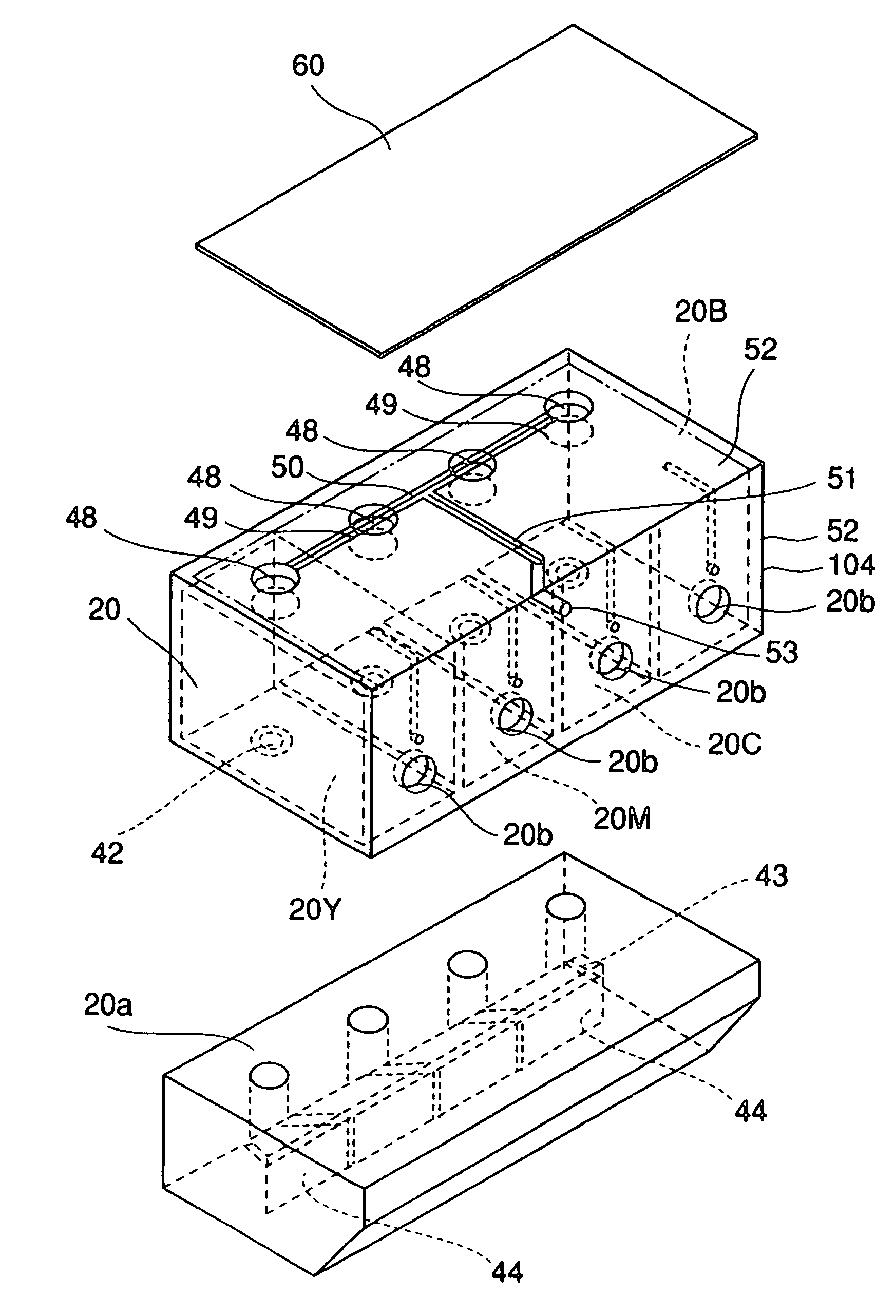 Liquid reservoir apparatus