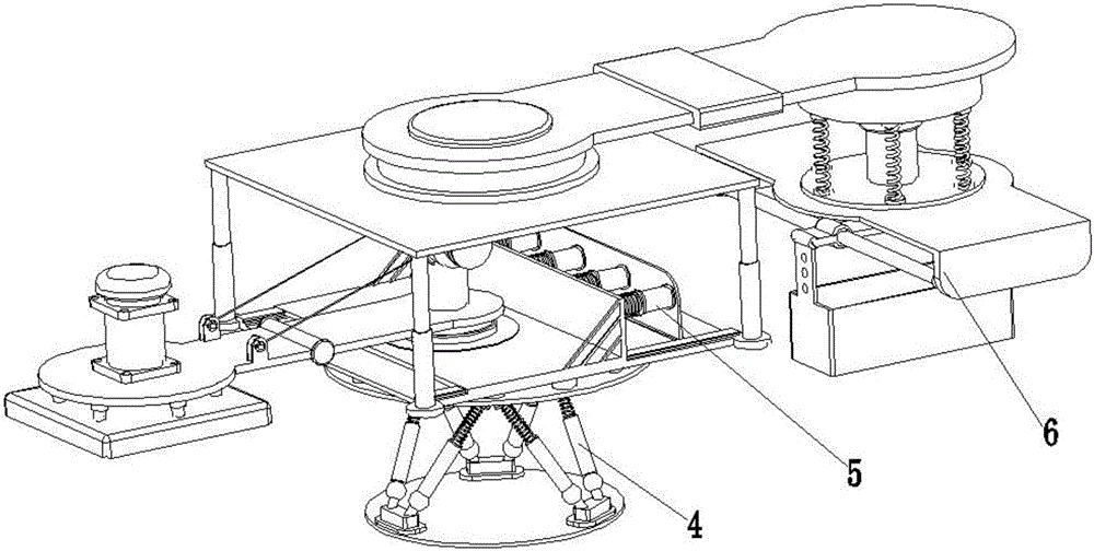 Manipulator of floor tile paving robot for urban municipal sidewalk